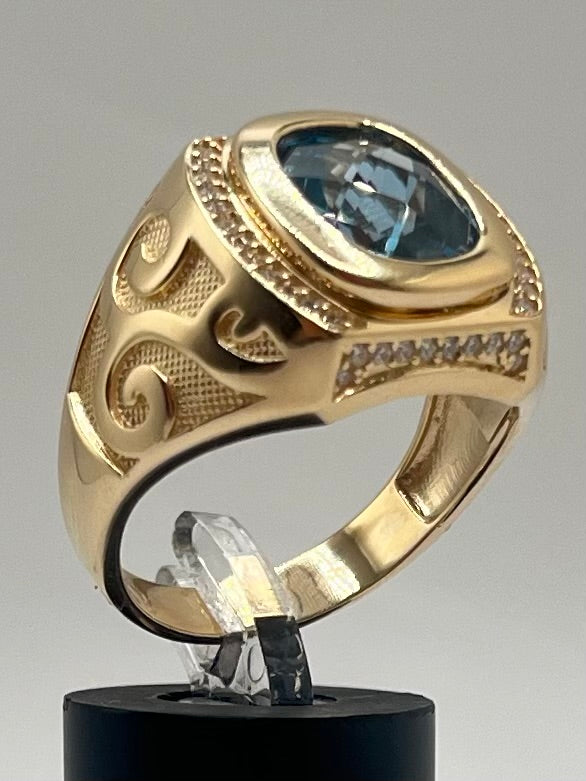 Anillo Semisólido 14K 14 g