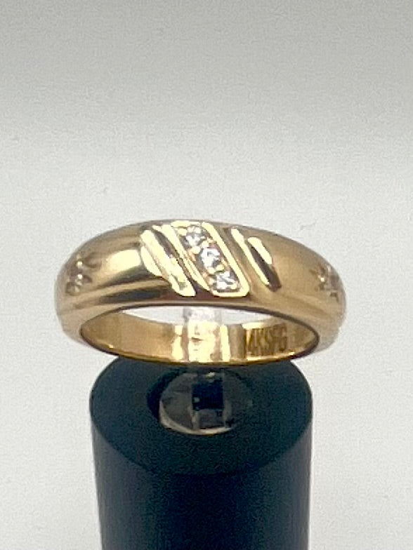Men’s Engagement Ring 14K 6.8 g