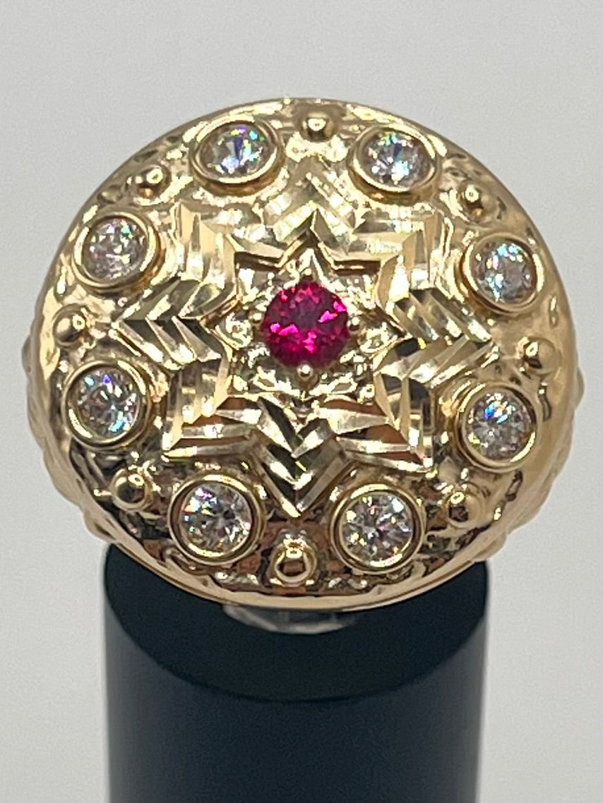 Anillo Semisólido 14K 15.6 g