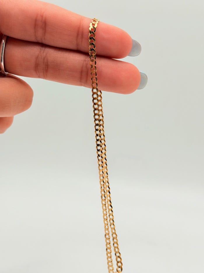 Bracelet Diamond-Cut 14K Weight 2.8 g