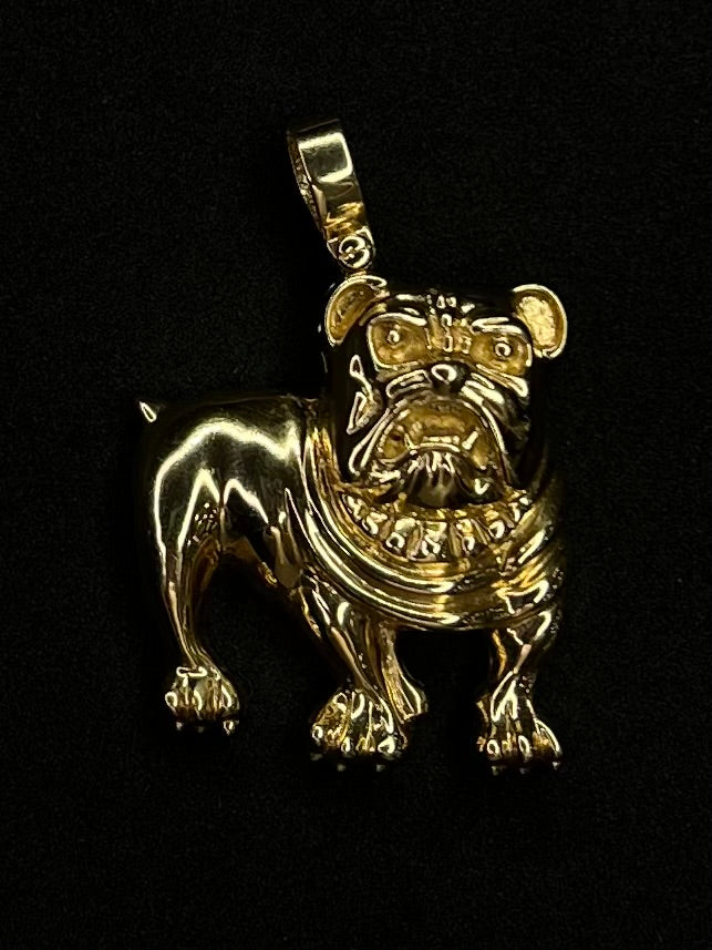 14K Dog Pendant 11.1g