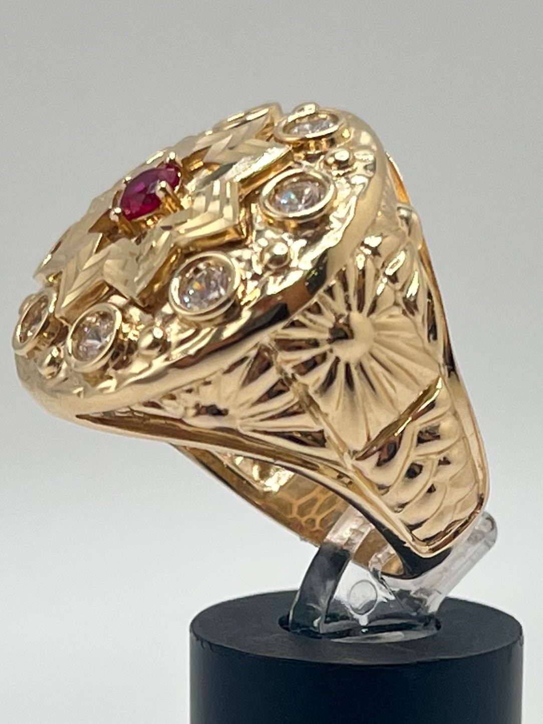 Anillo Semisólido 14K 15.6 g