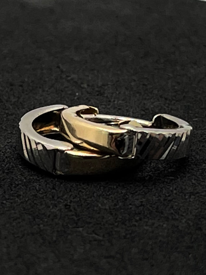 14K Hoop Earrings 1.3 g