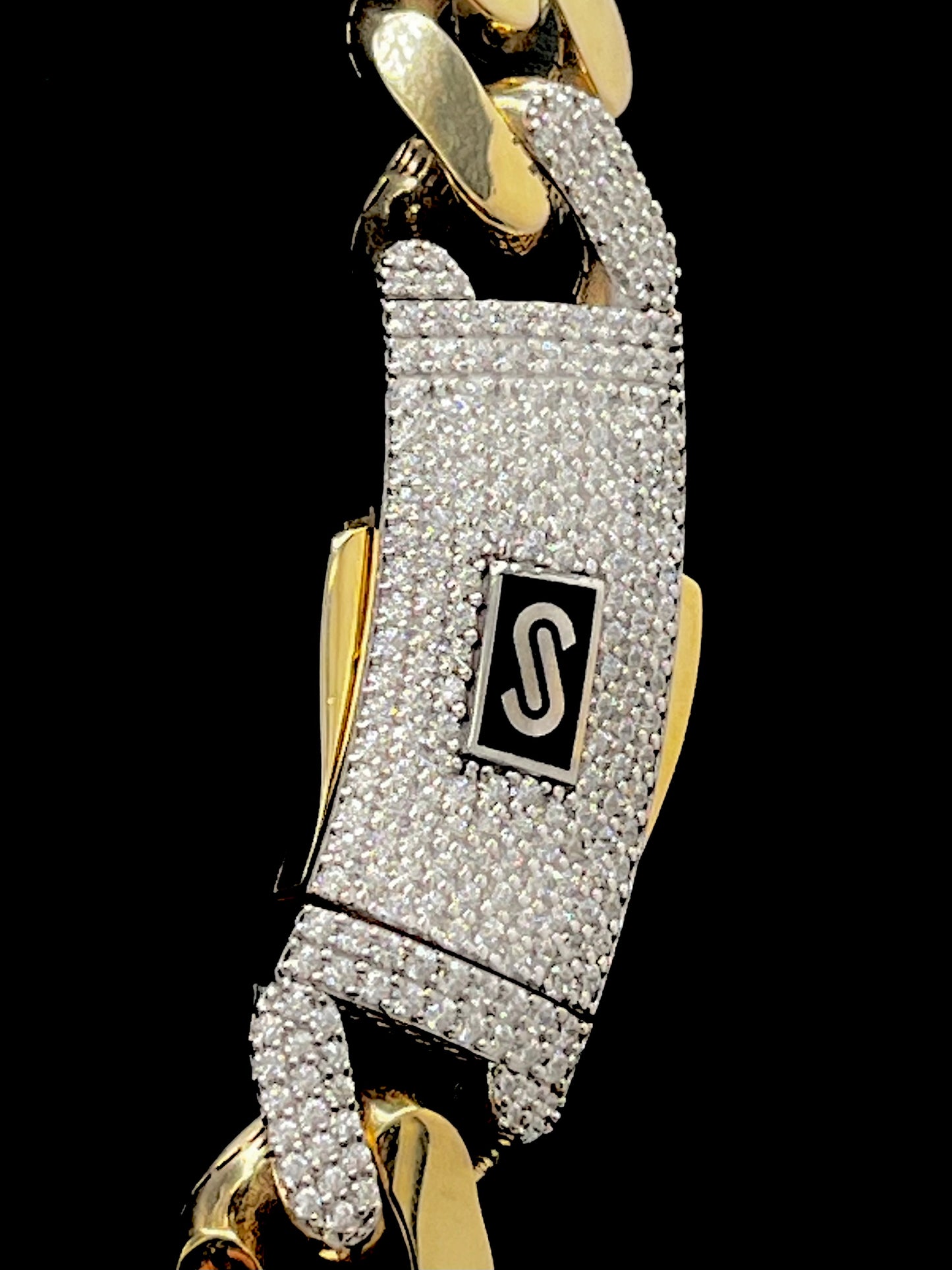 Cadena Monaco Semisolida 14K 46.5 g