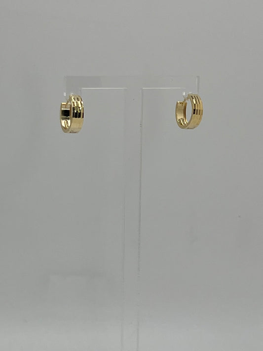 10K Hoop Earrings 1.3 g