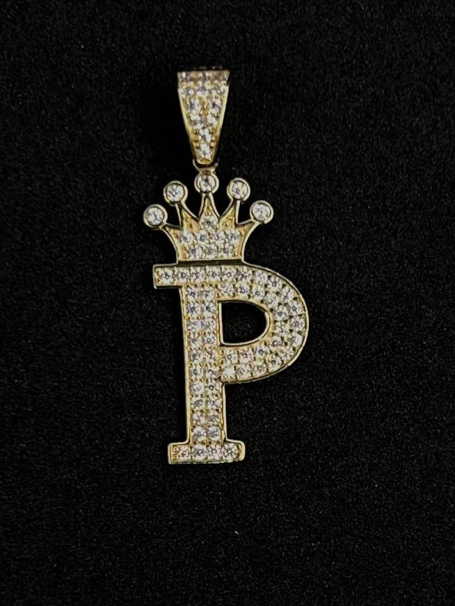 Pendant Letter P 14K
