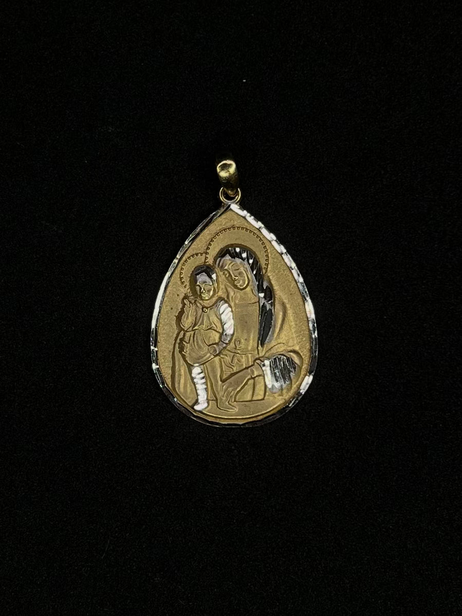 14K Virgin Pendant