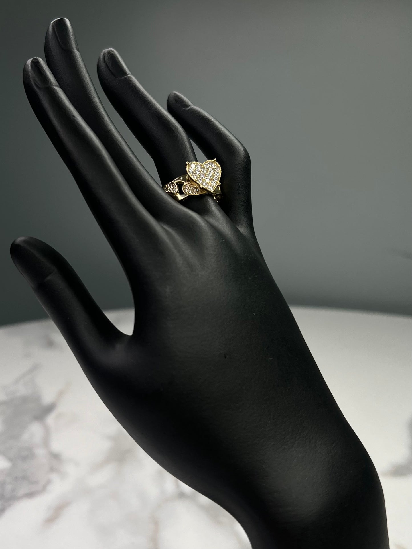 Engagement Ring 14K 5.7 g Size: 7