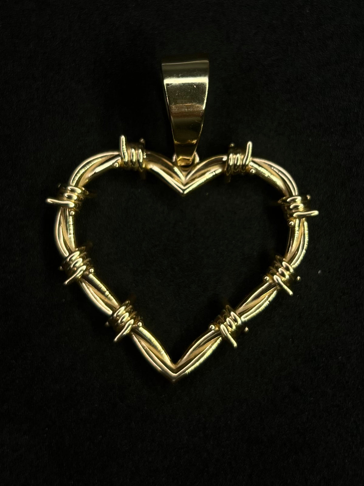 14K Heart Pendant 7.9 g