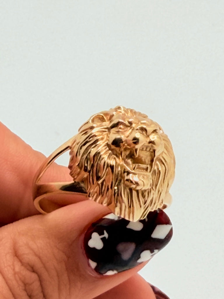 Anillo H 14K Weight 8 g