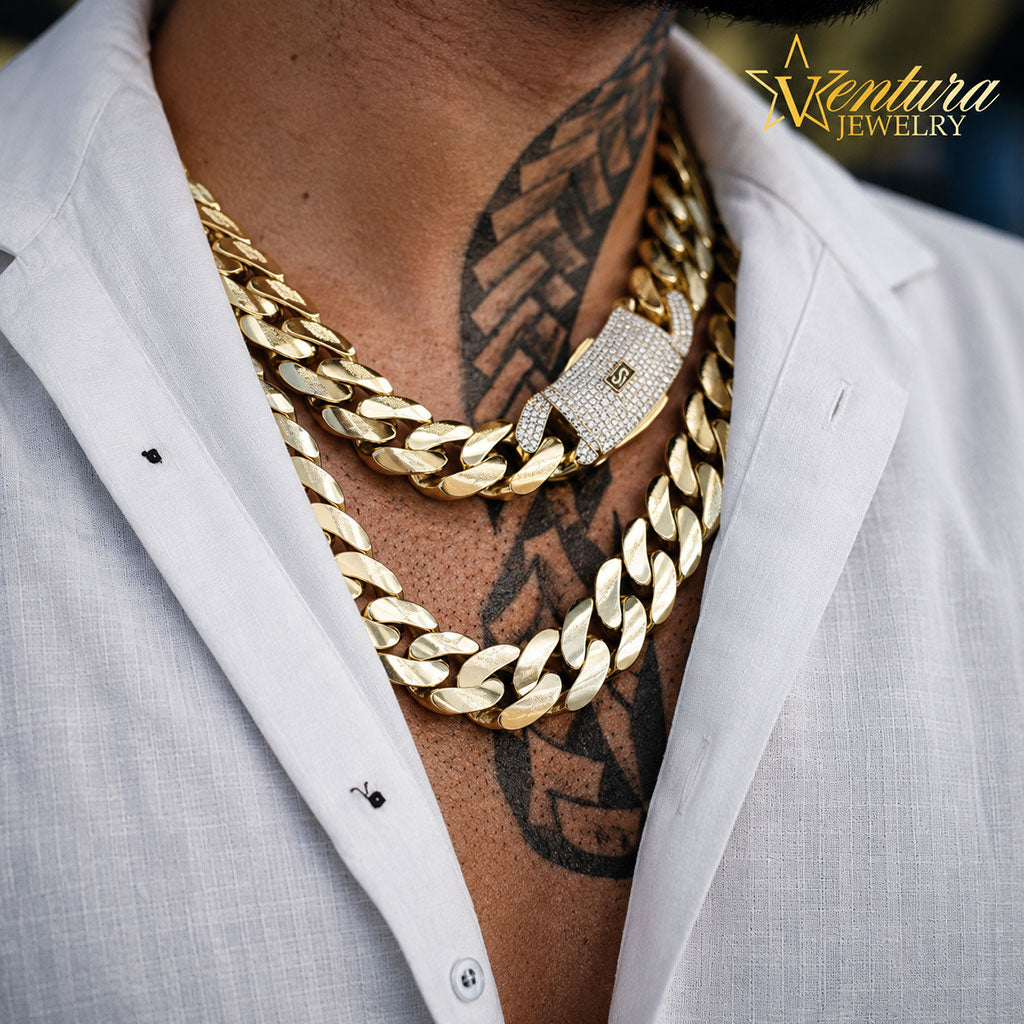 Creator wearing Ventura chain 5