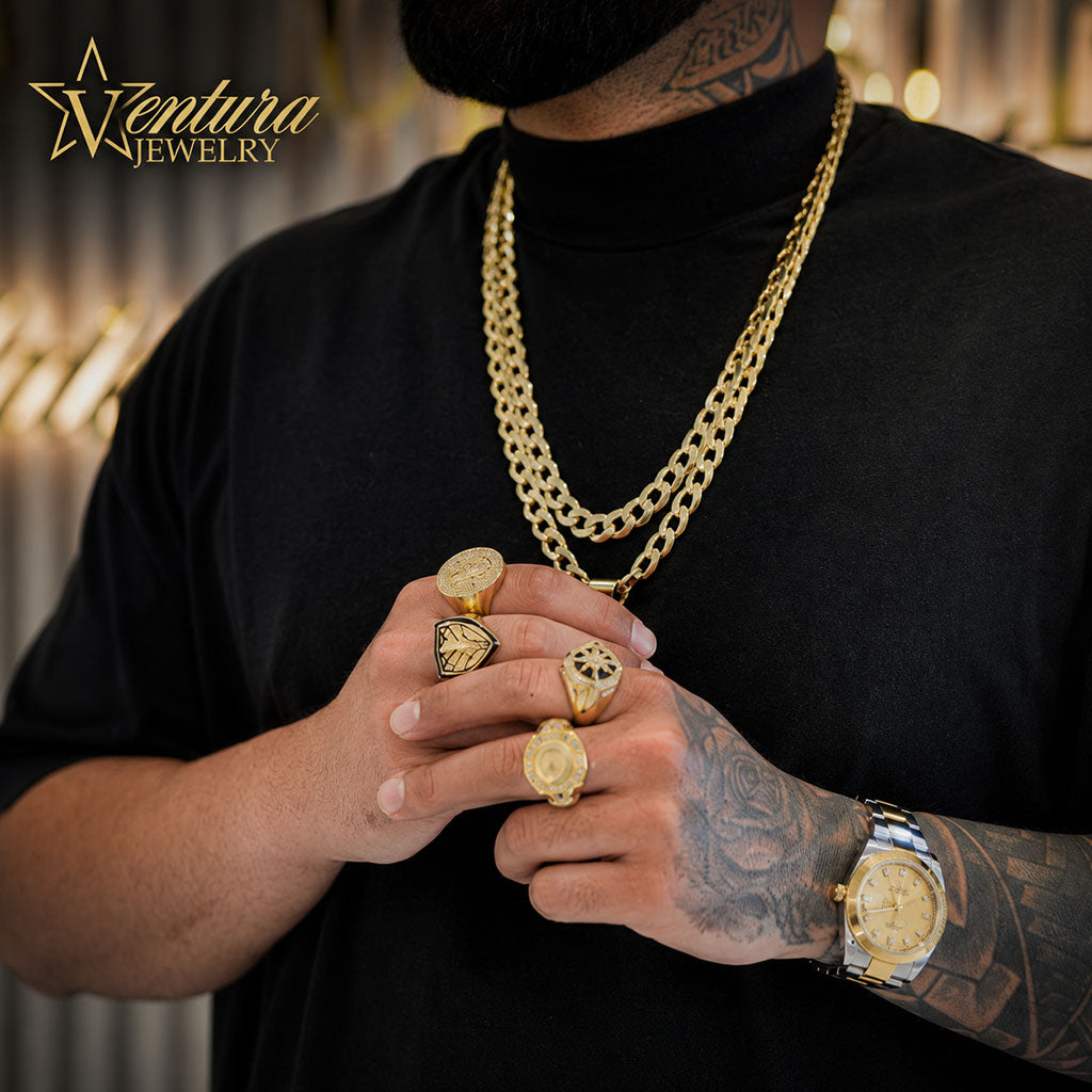 Creator wearing Ventura chain 6