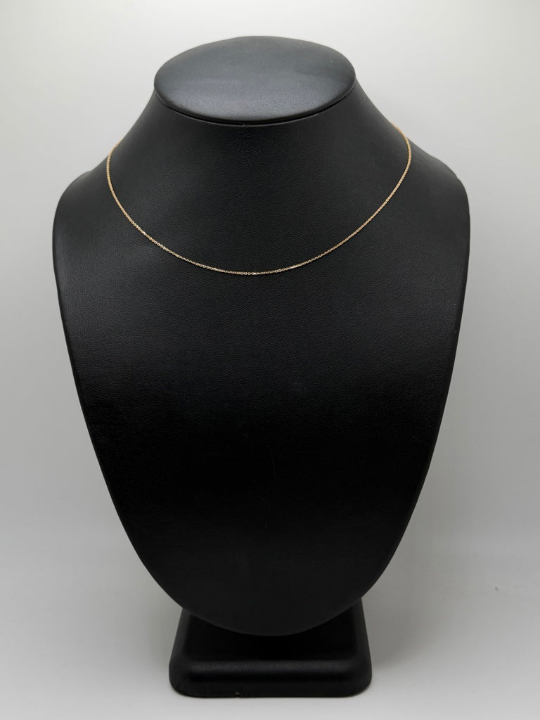 Cadena 14K Weight 1.3 g