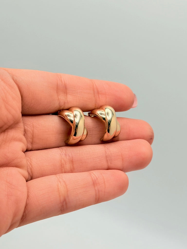 Aretes 10K 3 g