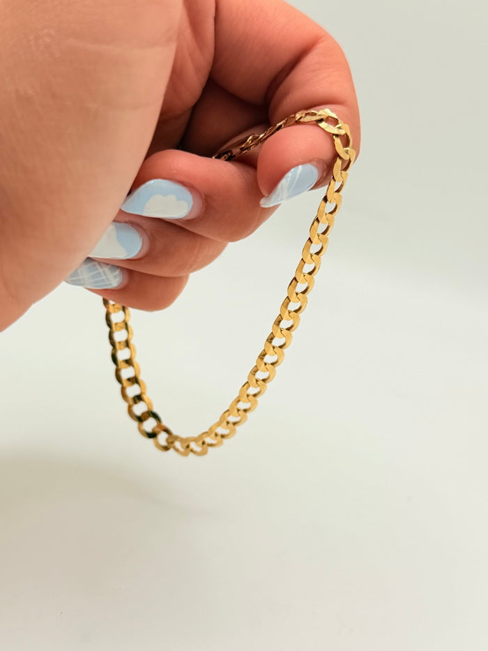 Bracelet Diamond-Cut 10K Weight 6.6 g