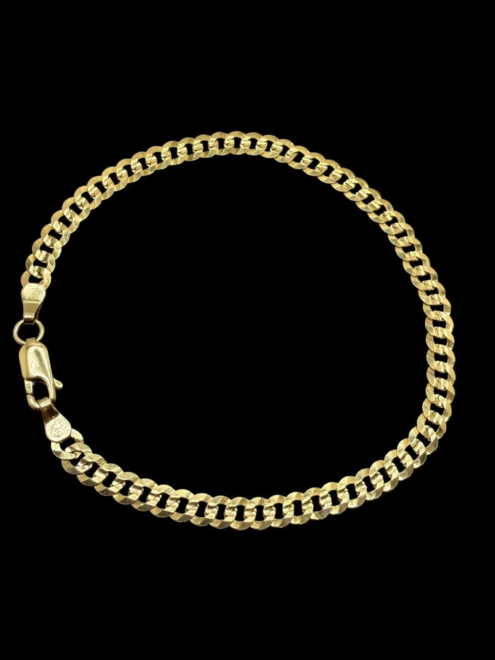 14K Corte De Brillo Bracelet 5 g