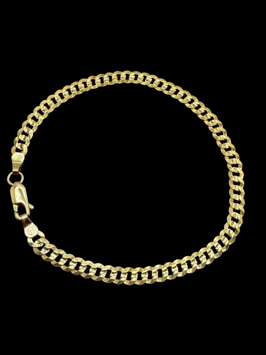 14K Corte De Brillo Bracelet 5 g