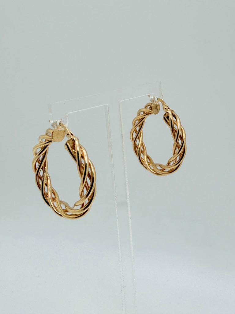 Argollas 10K Weight 3.7 g