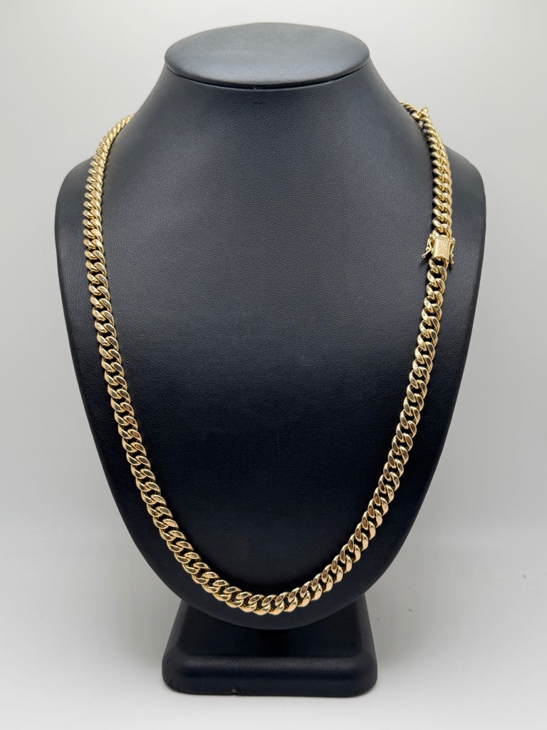 Cadena Cuban Link 14K Weight 38.7 g