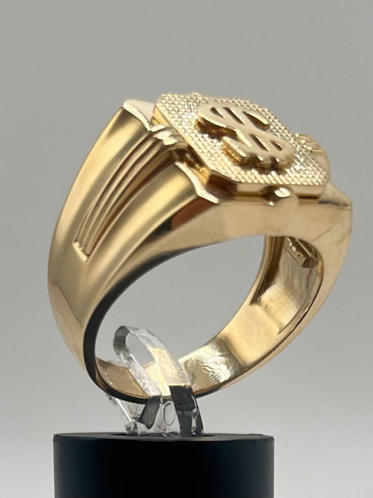 Anillo Semisolido 14K  10.4 g