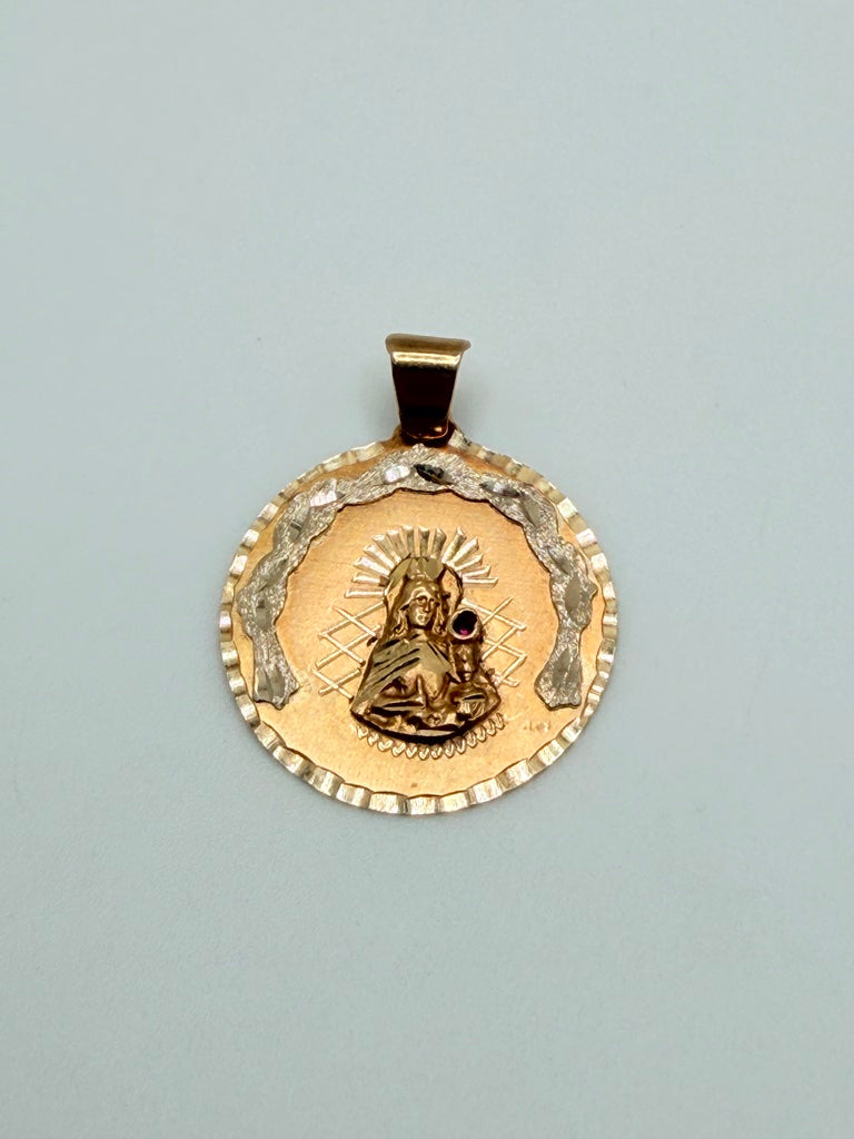 Dije 14K Zirconia Weight 4.8 g