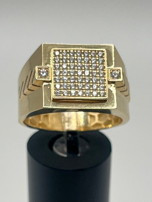 Anillo Semisolido 14K  6.4 g