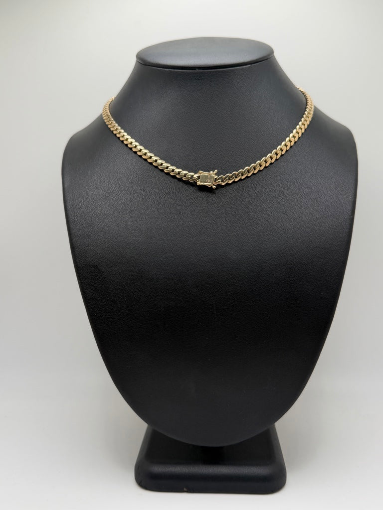 Cadena Cuban Link S 10K Weight 17.2 g