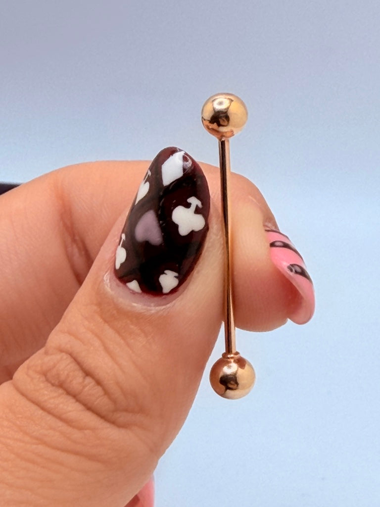 Piercing 14K Weight 0.5 g