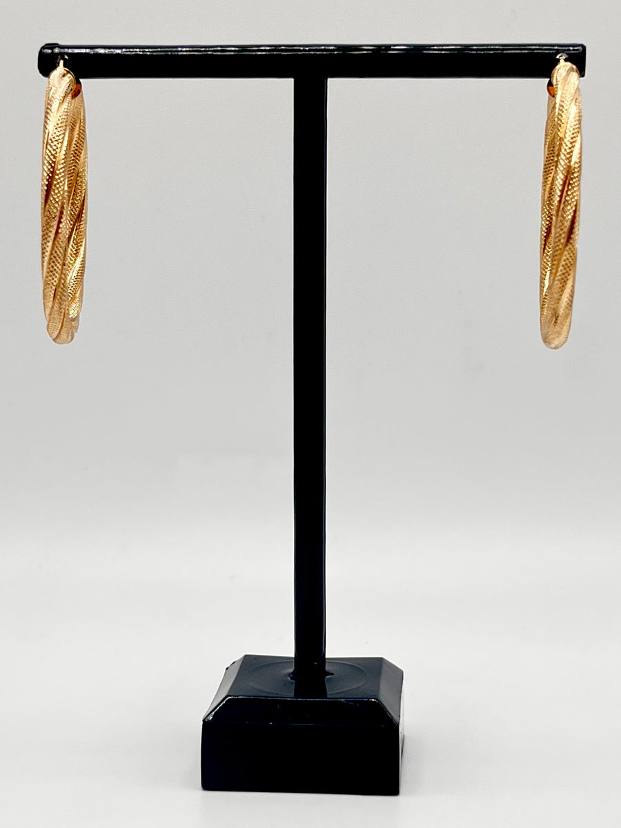 10K Hoop Earrings  4g