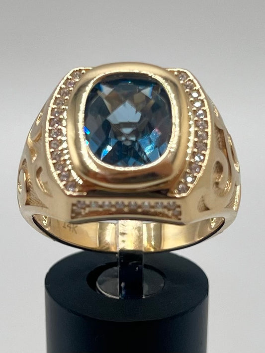 Anillo Semisólido 14K  14 g