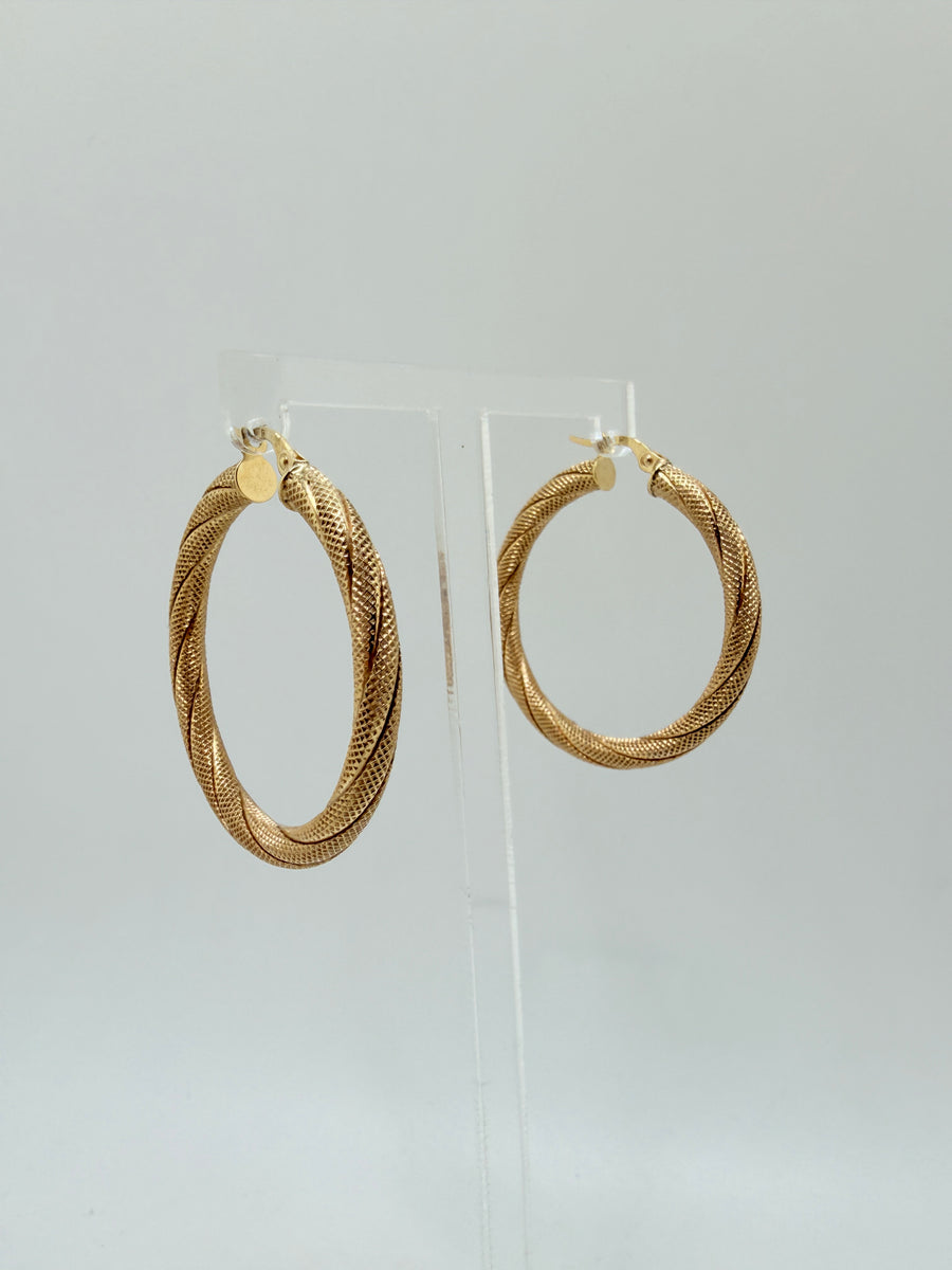 Argollas 10K Weight 3.8 g