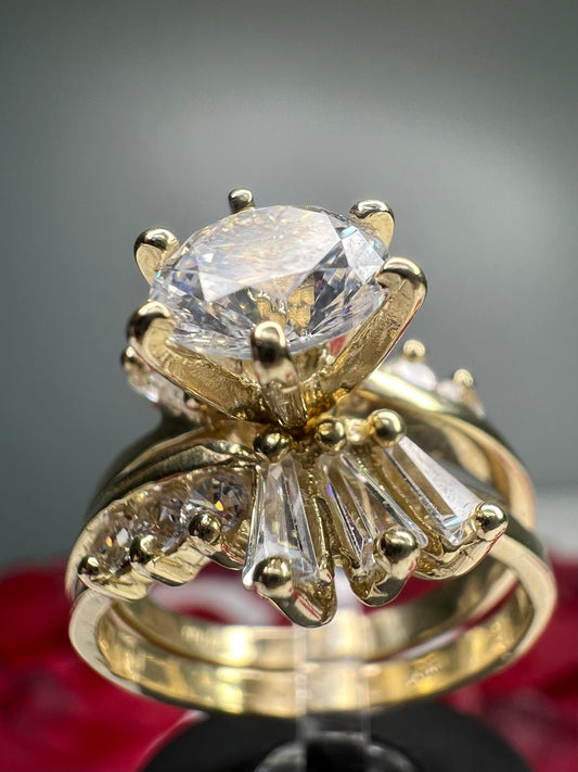 10K Engagement Ring