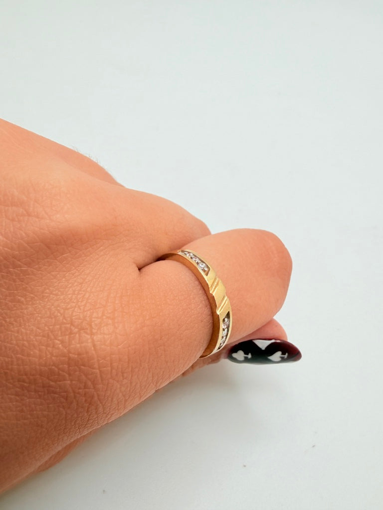 Anillos De Compromiso 10K Zirconia Weight 1.6 g