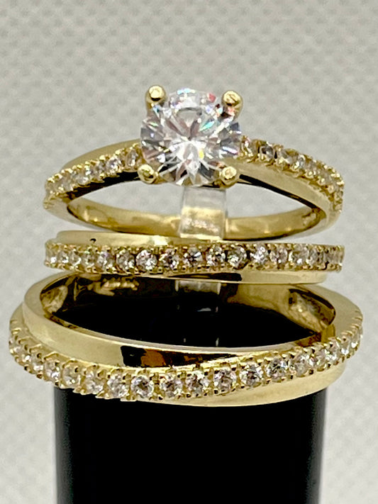 Engagement Rings 10K  7.1 g
