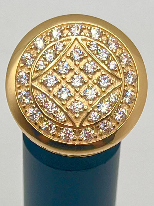 Anillo Semisólido 14K  9.5 g