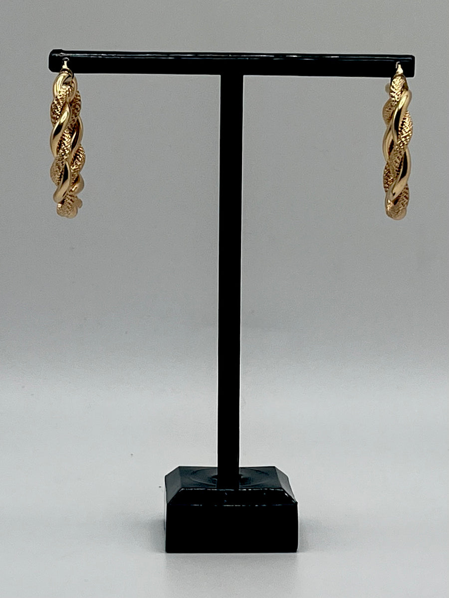 10K Hoop Earrings 4.2 g