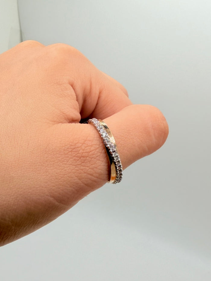Anillos De Compromiso 10K Zirconia 2.6 g