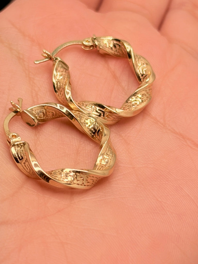 Argollas 10K Weight 2.4 g