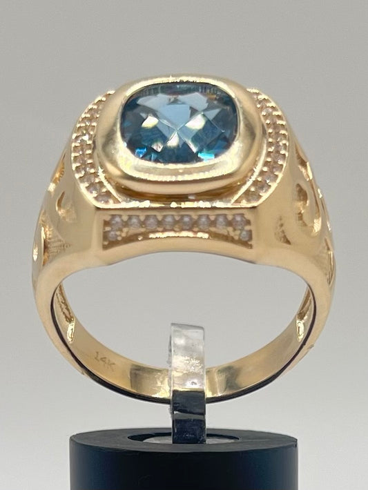Anillo Semisólido 14K  14 g