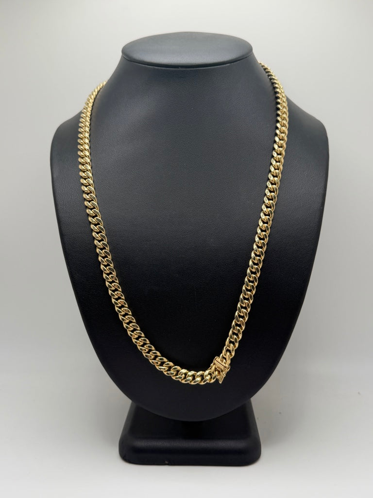 Cadena Cuban Link 14K Weight 39.4 g