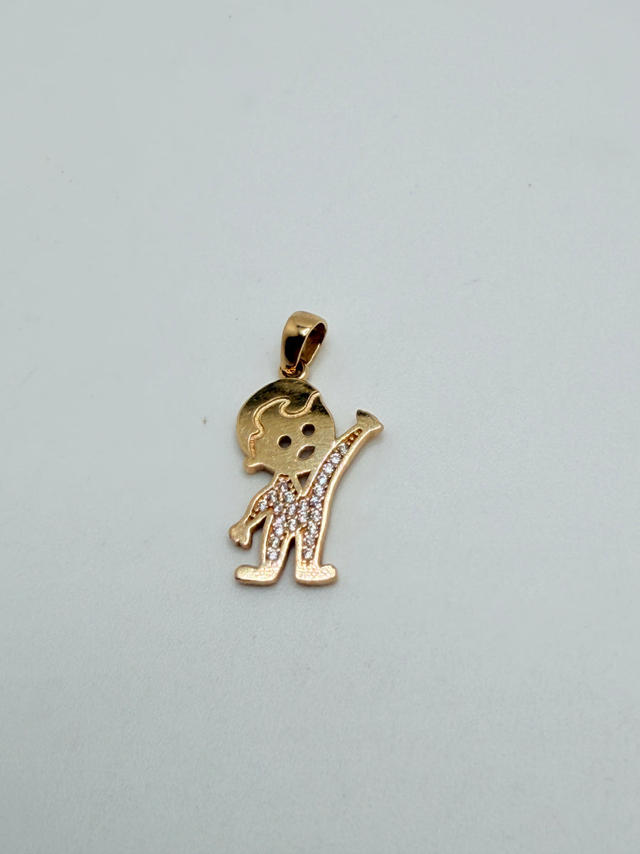 Dije 14K Zirconia Weight 1.5 g