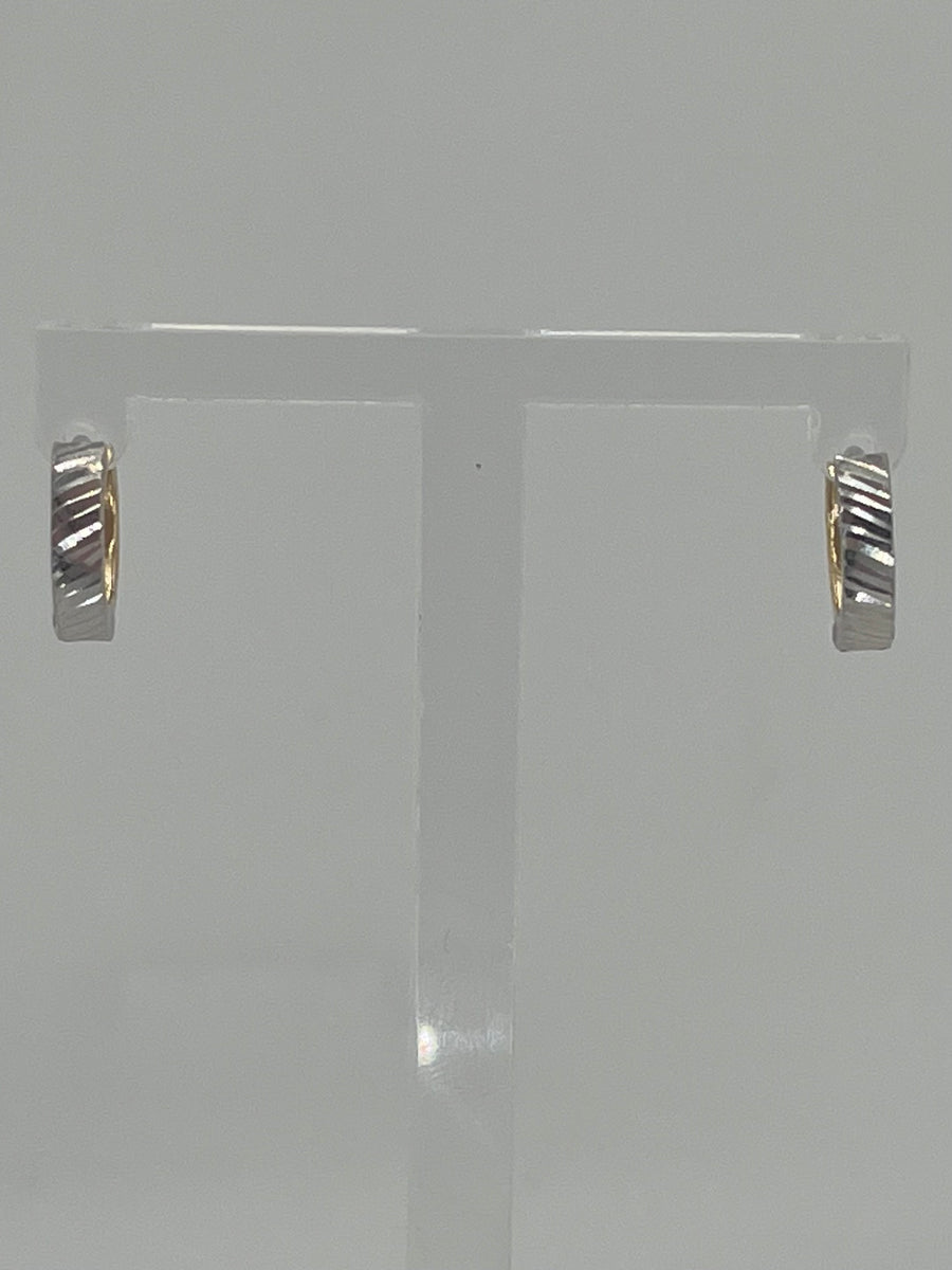 14K Hoop Earrings 1.3 g