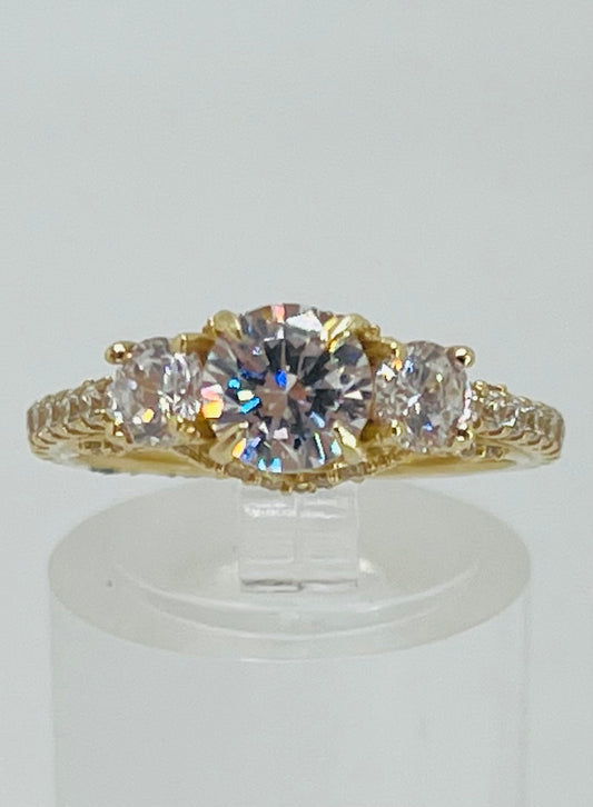 10K Engagement Ring 2.9 g