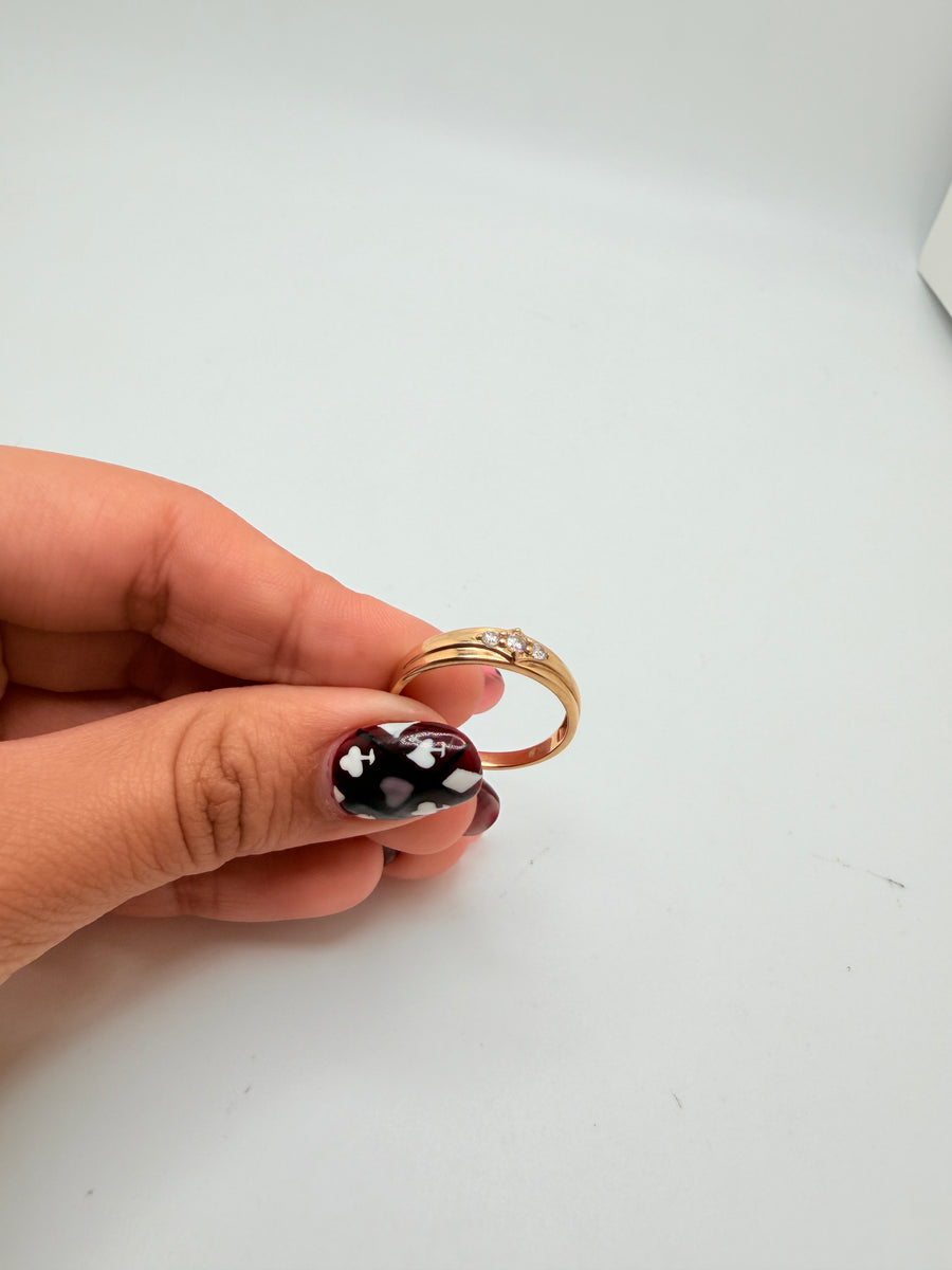 Anillos De Compromiso 10K Zirconia Weight 1.9 g
