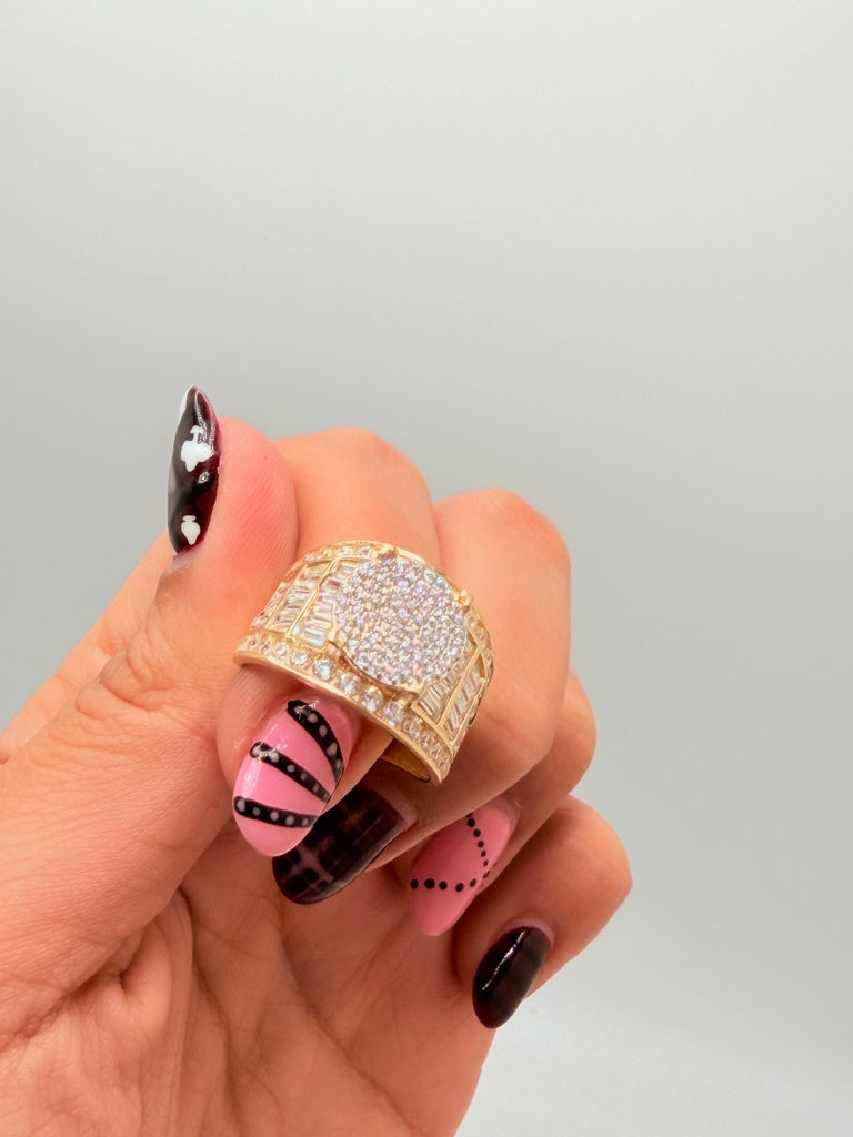 Anillos De Compromiso 14K Zirconia Weight 5.2 g