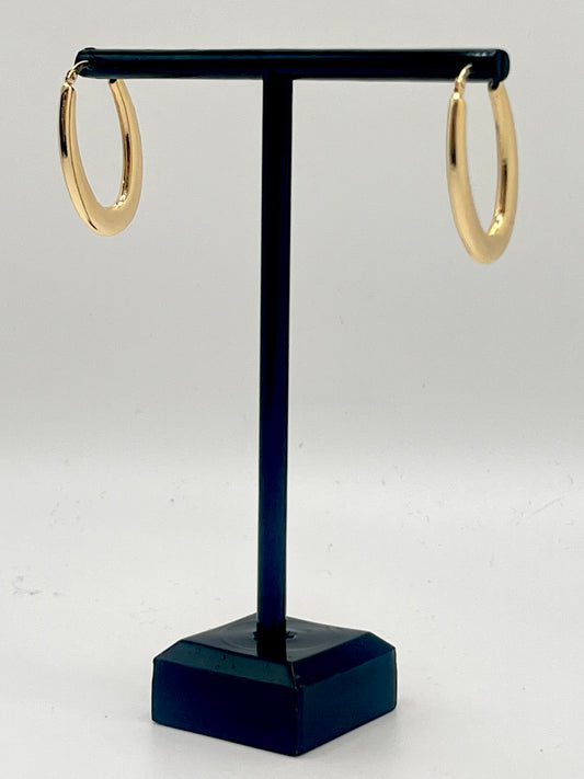 Argollas Semisolidas 10K  1.8 g