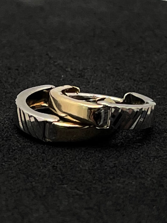 14K Hoop Earrings 1.3 g