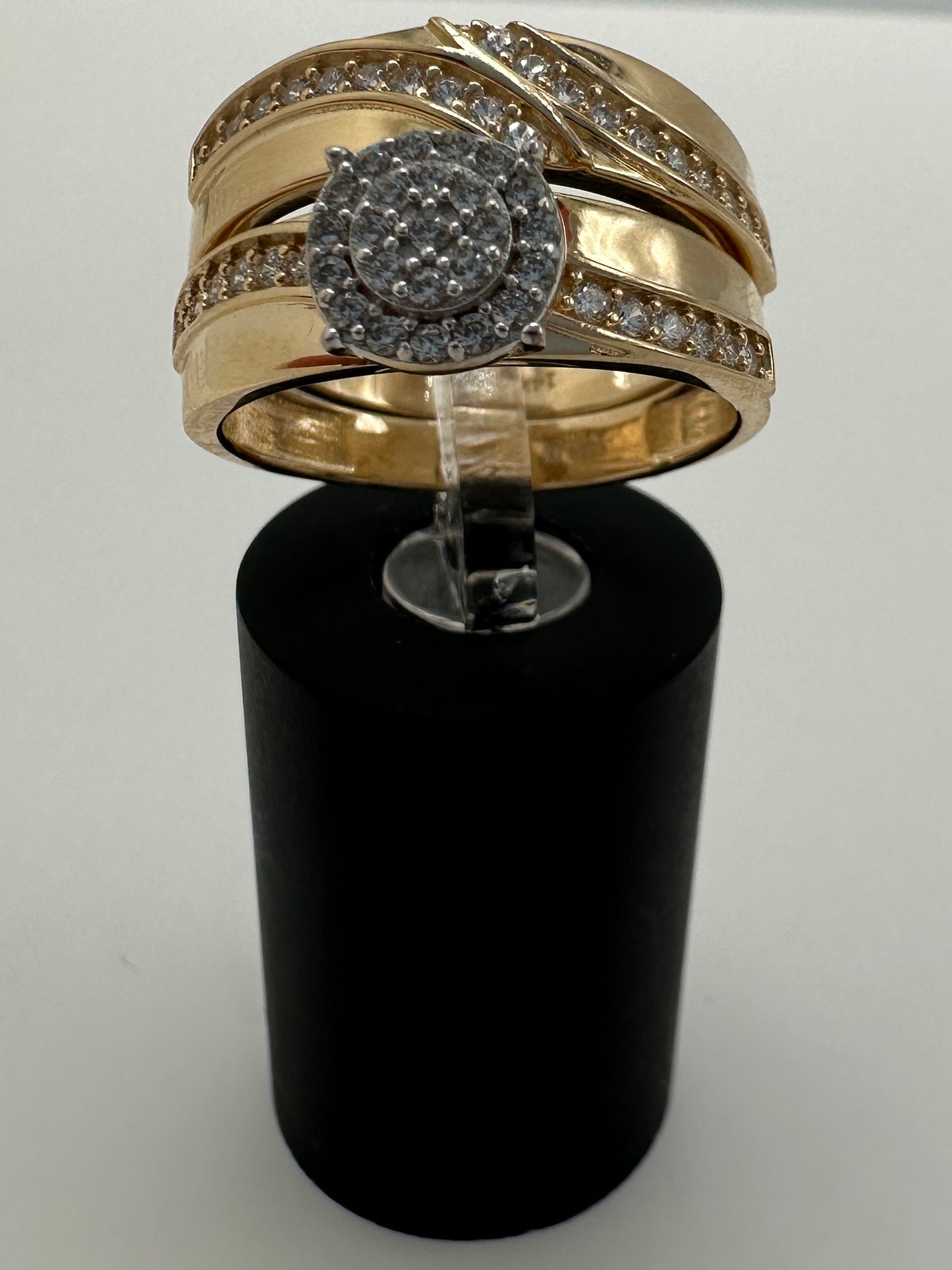 Anillo De Mujer 14 K 6.4g