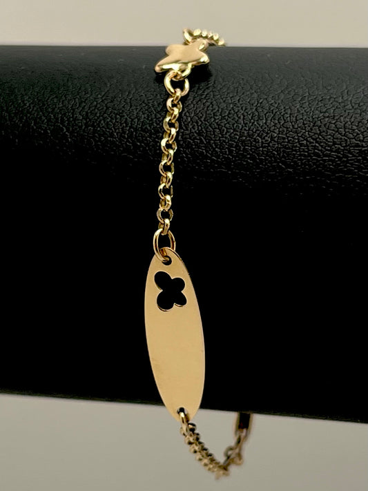 14K Baby’s Bracelet  2 g