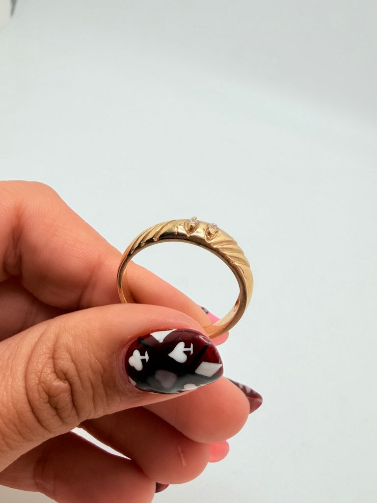 Anillos De Compromiso 10K Zirconia Weight 5.6 g